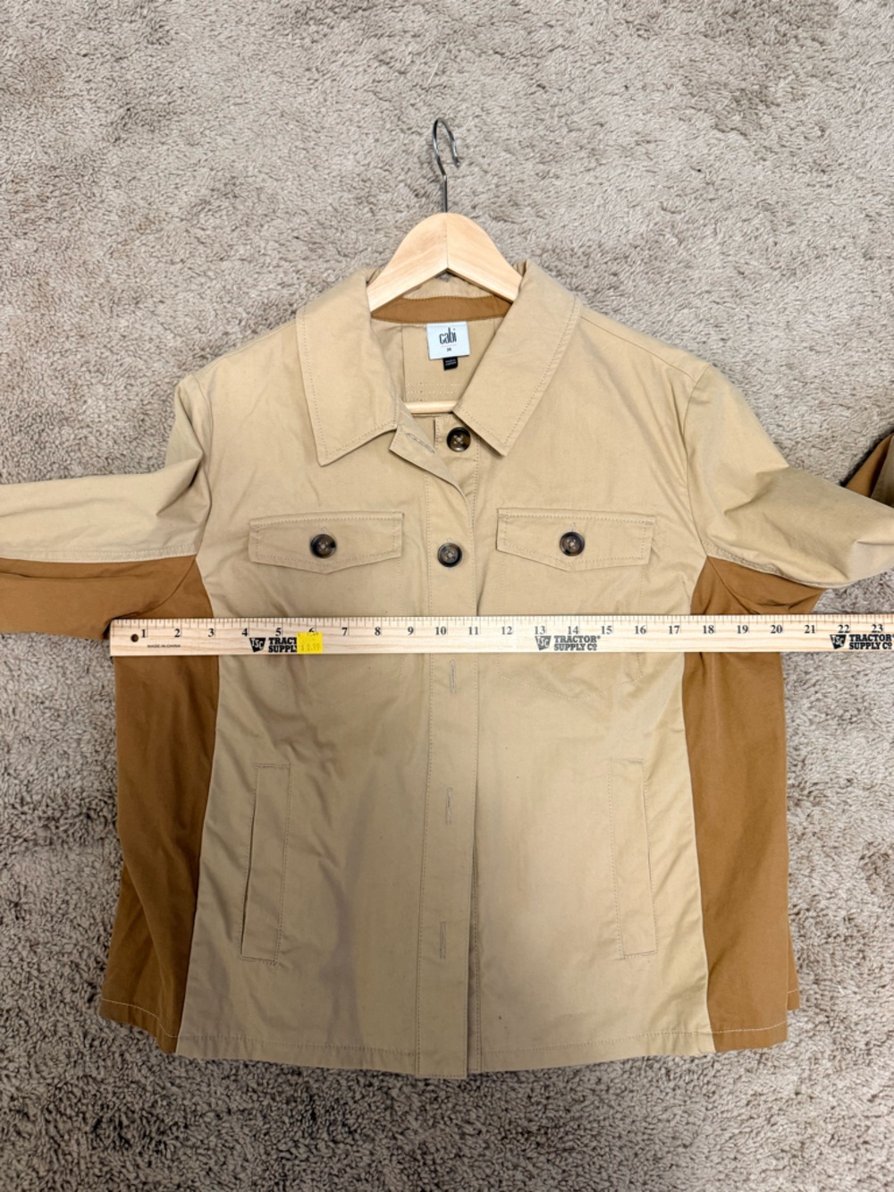 CAbi mason jacket style 4301. Size M - Picture 6 of 8